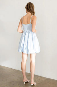 Heyson - Bubble Hem Mini Dress
