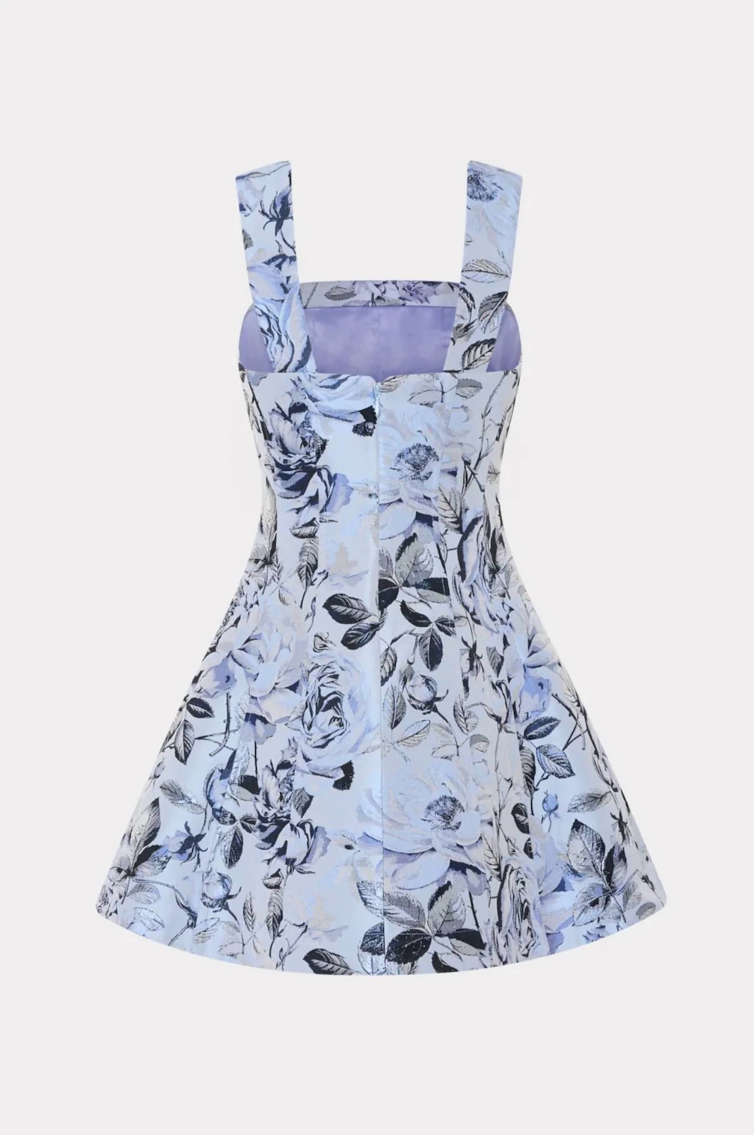 Milly - Elodie Jacquard Mini Dress