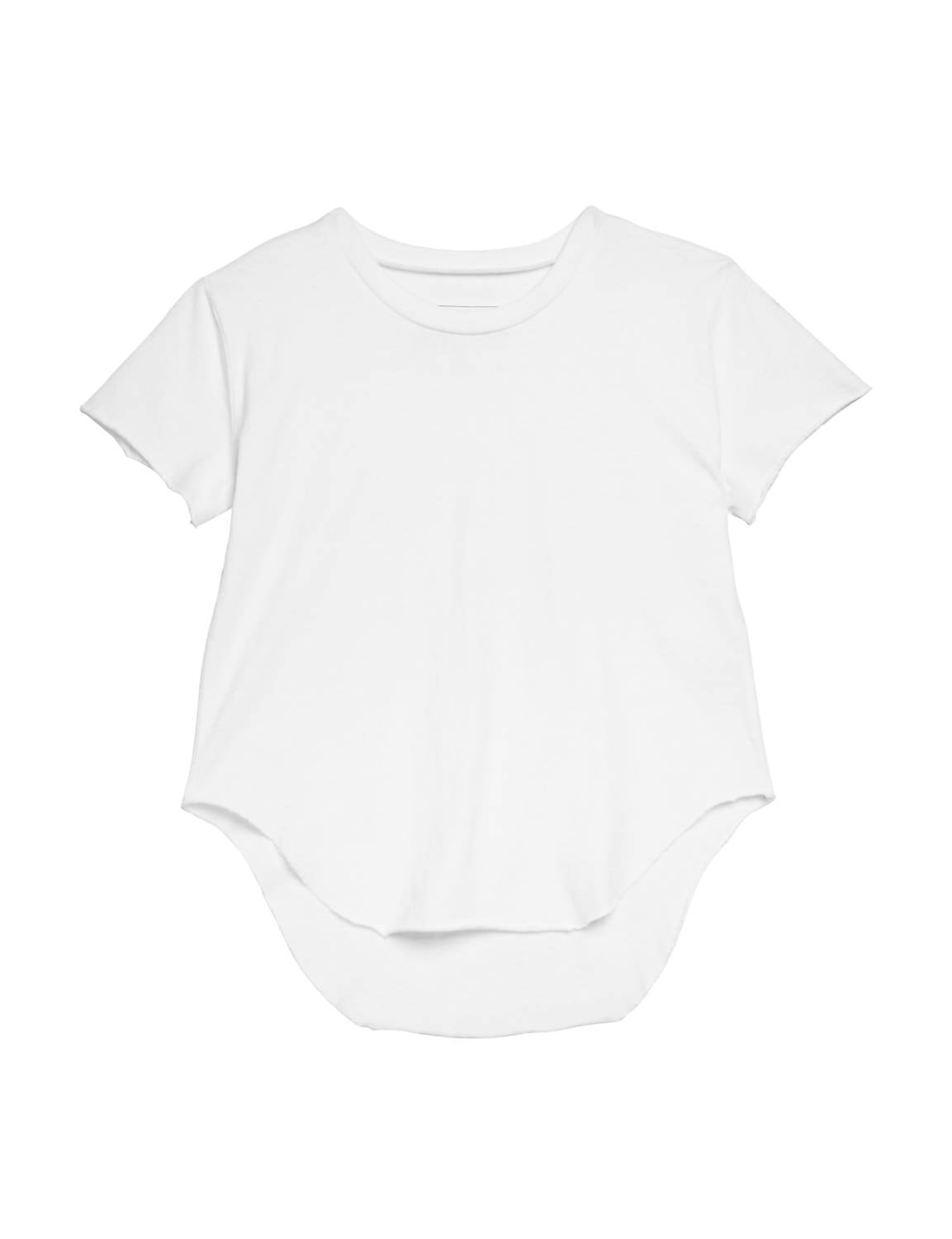 Frank & Eileen Women's Theo Perfect Top in white - women's t-shirt - detail view