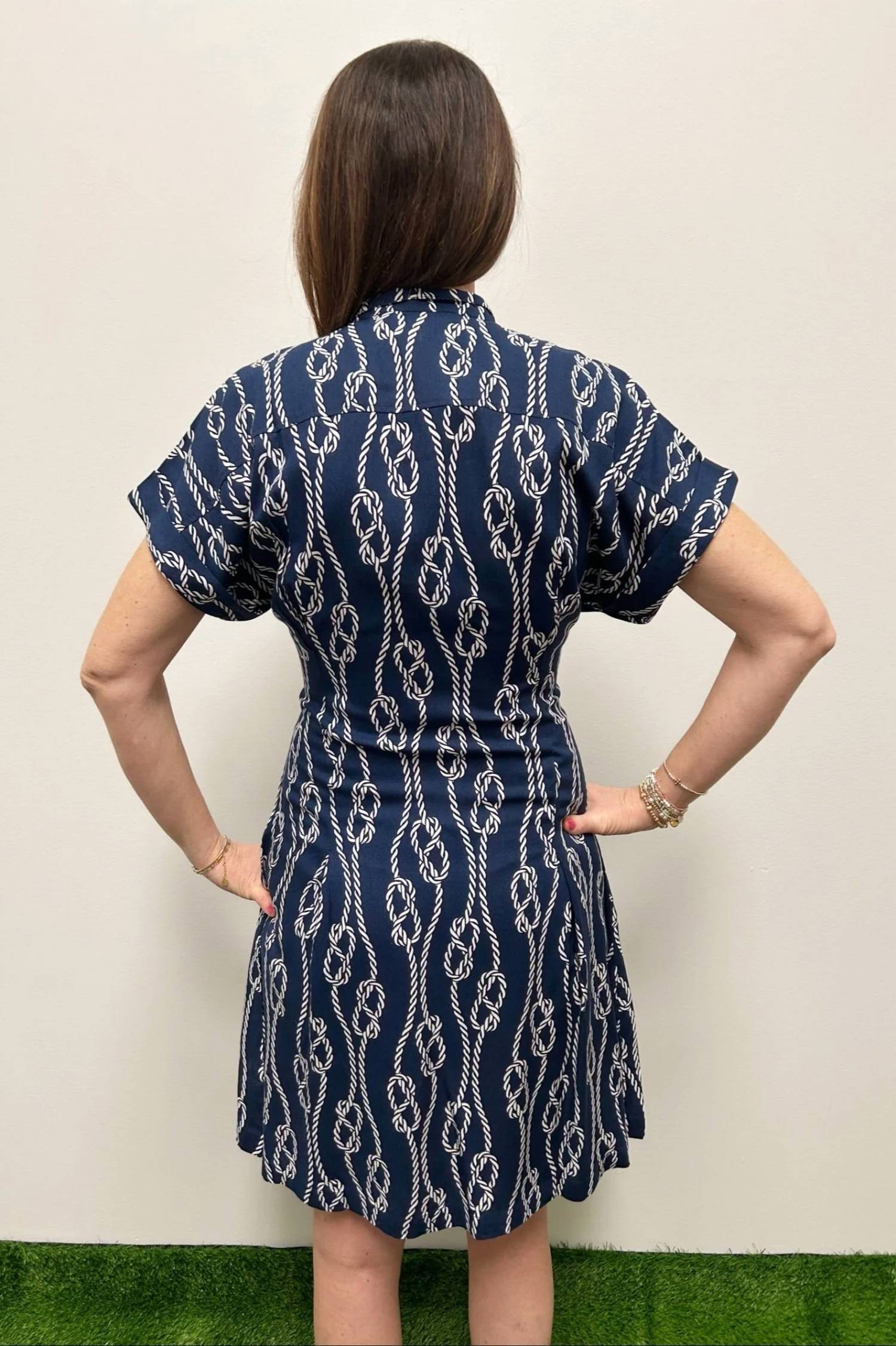 La Mer Luxe - Short Sleeve Amber Dress