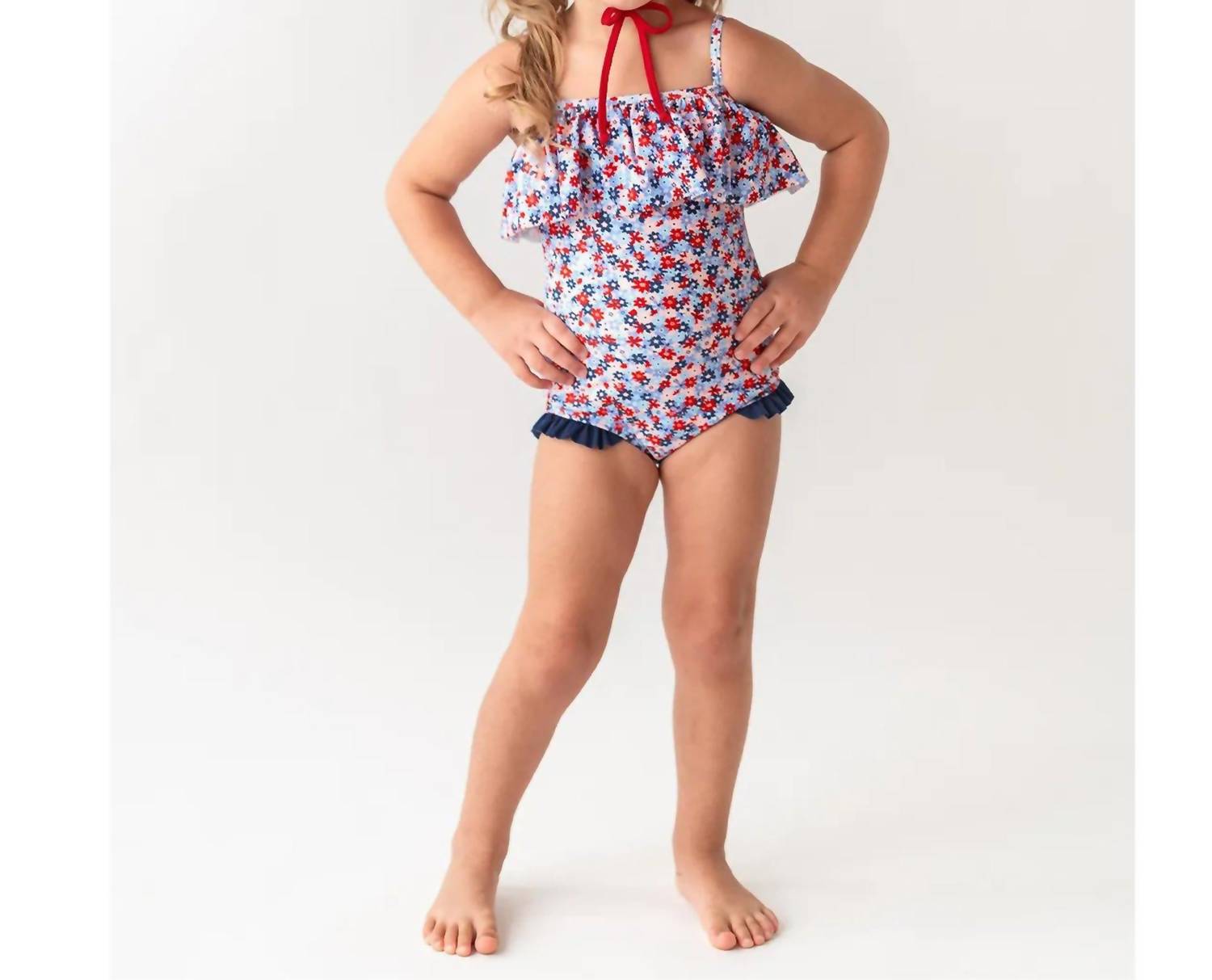 Rufflebutts - Toddlers Single Ruffle Swimsuit