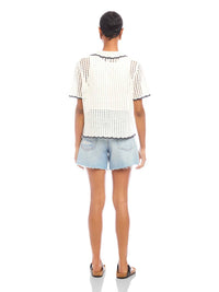 Fifteen Twenty - Gemma Crochet Shirt