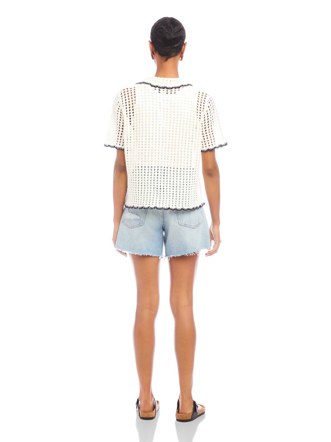 Fifteen Twenty - Gemma Crochet Shirt