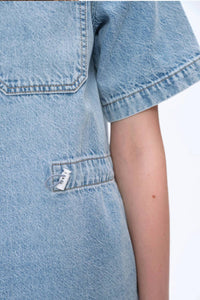 Bayeas - Denim Shirt Dress