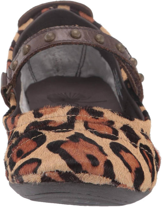 Otbt - Women's Grace Hair On Leather Ballet Flat