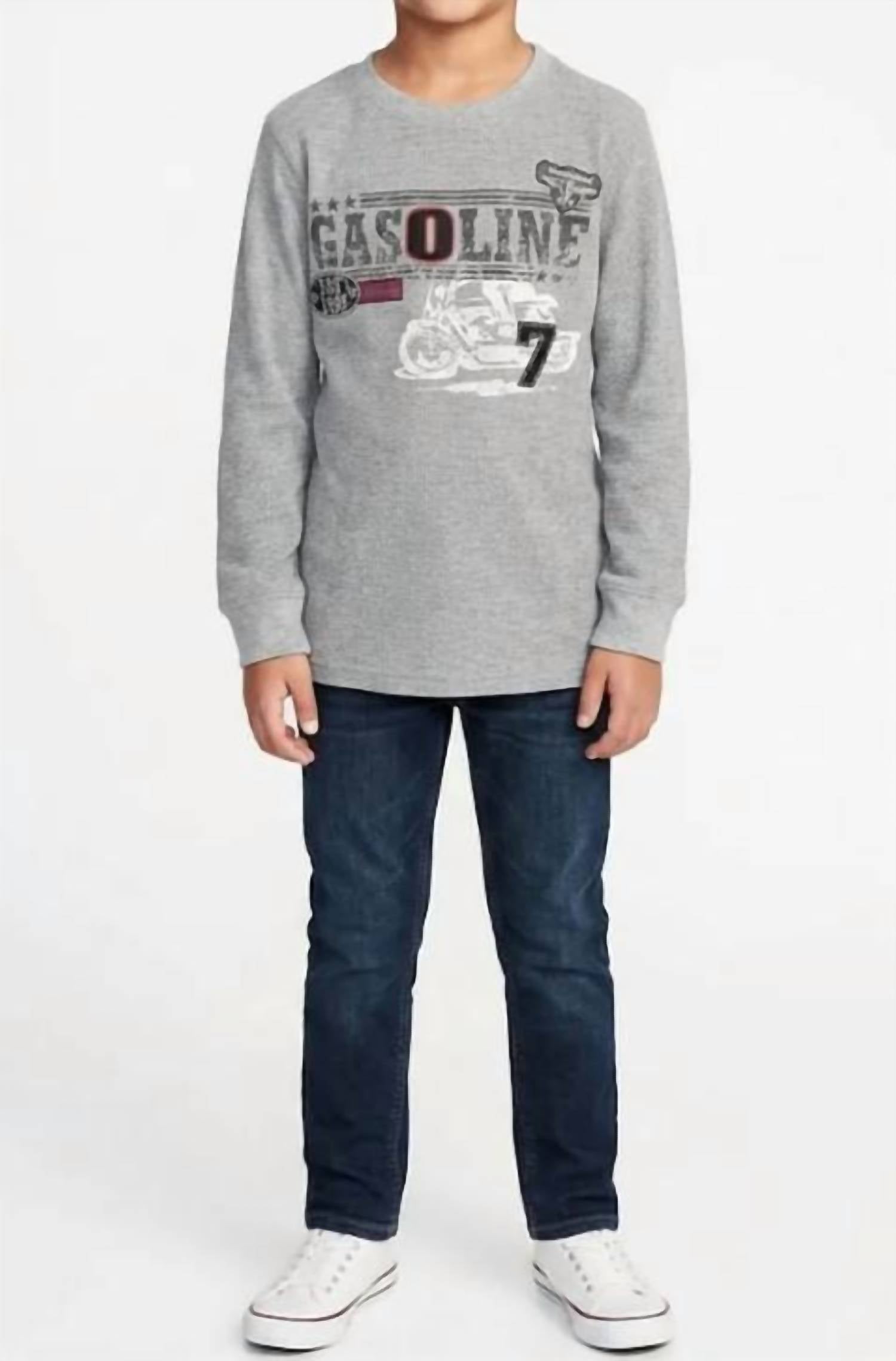 Gasoline - Graphic Thermal Top