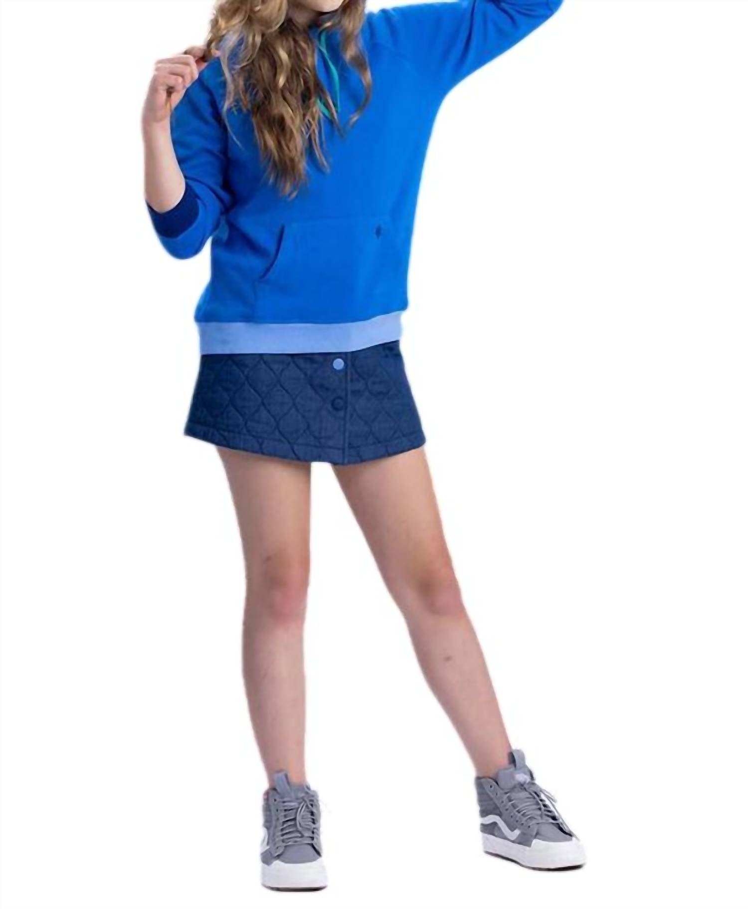 Macrae Skye - Kid's Hooded Poppy Sweatshirt