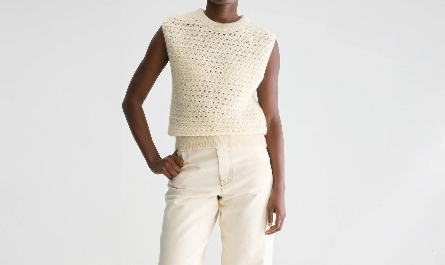 Bellerose - Moony Crochet Tank Top