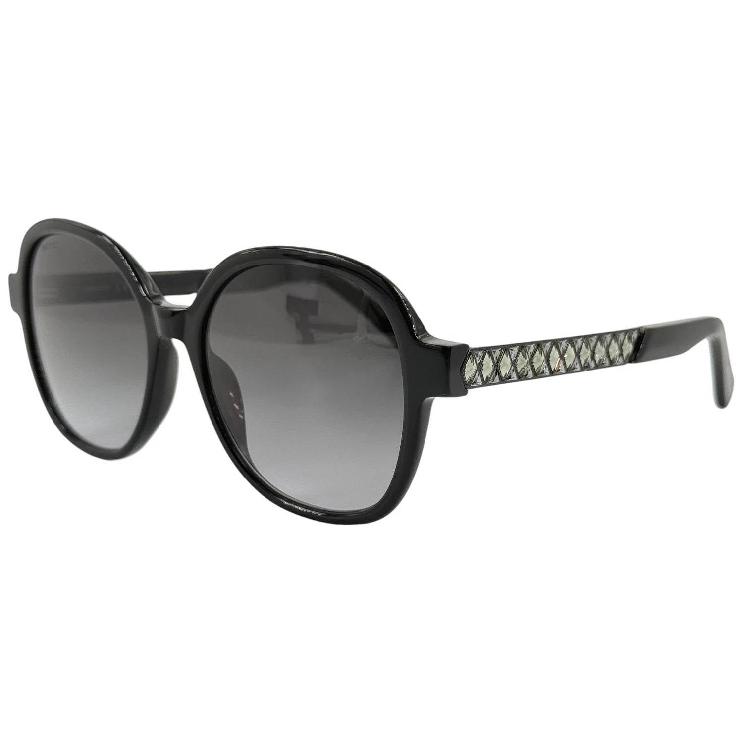 Swarovski - Women's Plastic With Crystal Sunglasses