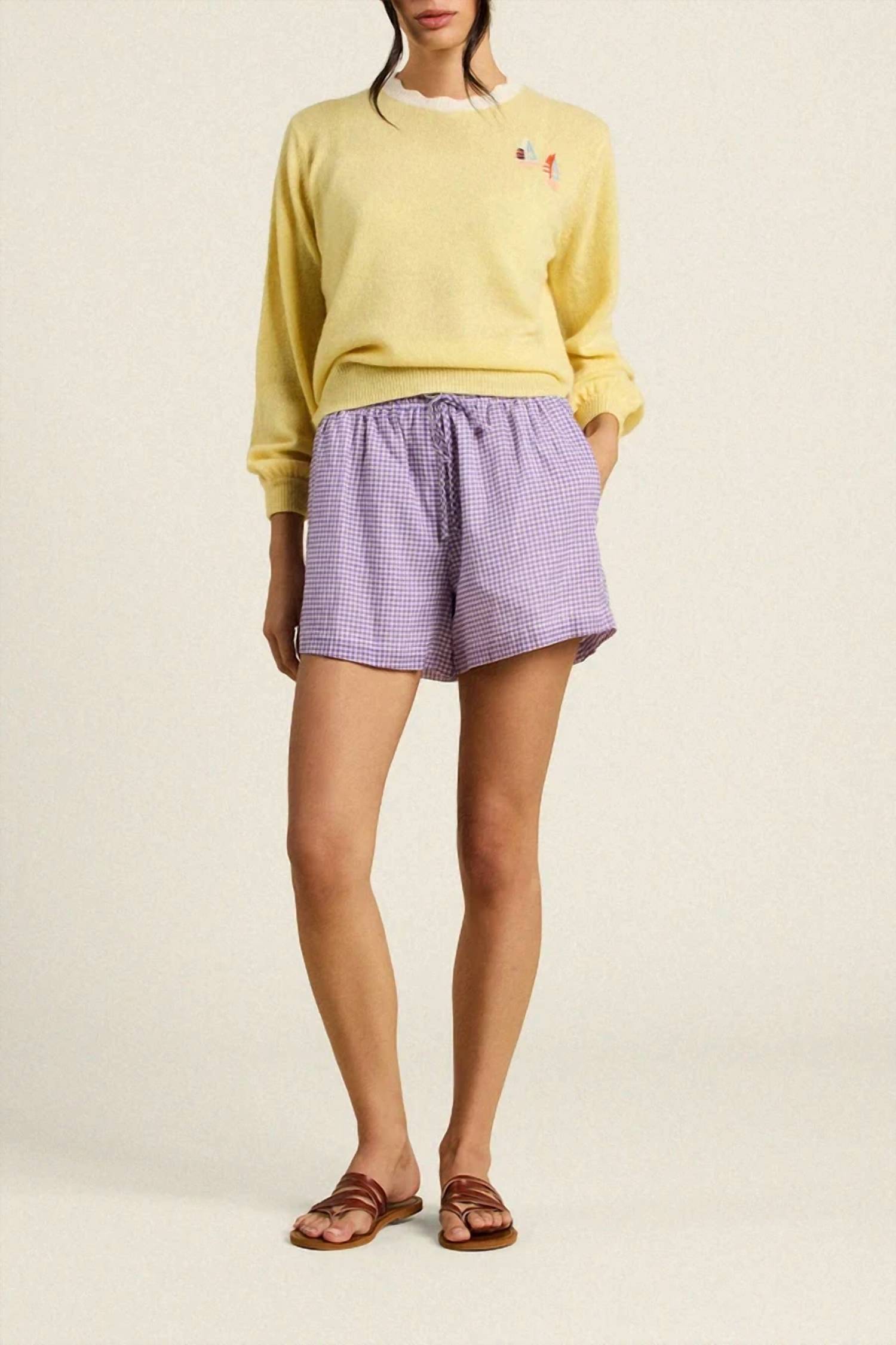 Trovata - Kate Crew Neck Long Sleeve Sweater