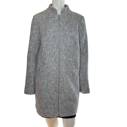 Workshop By Republic - Women's Front Zip Side Pockets Coat