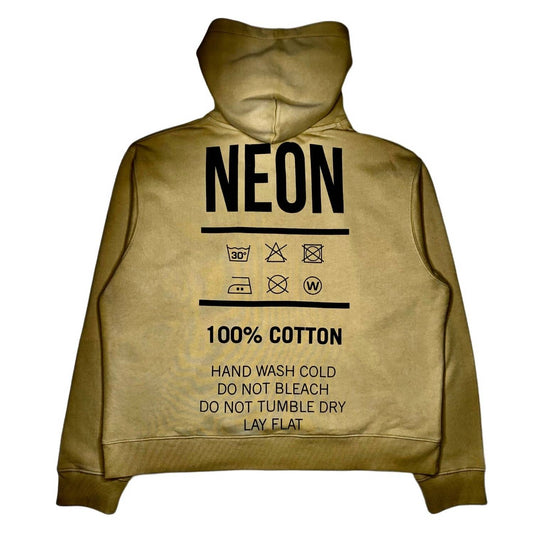 Neon Denim Brand - MEN'S CARE AND CONTENT HOODIE
