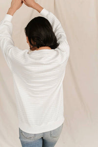 Ampersand Ave - Quilted Pullover Sweater
