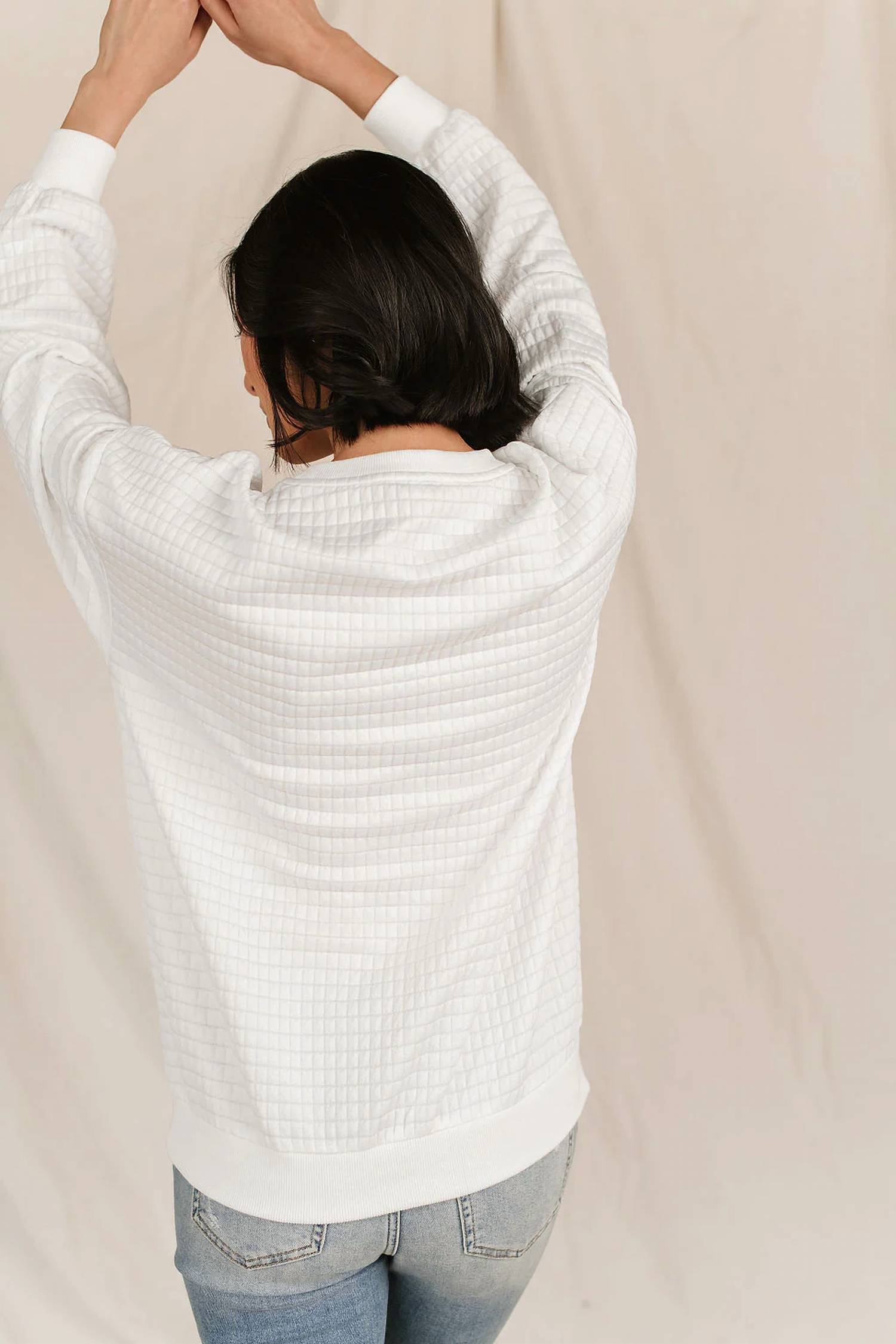 Ampersand Ave - Quilted Pullover Sweater