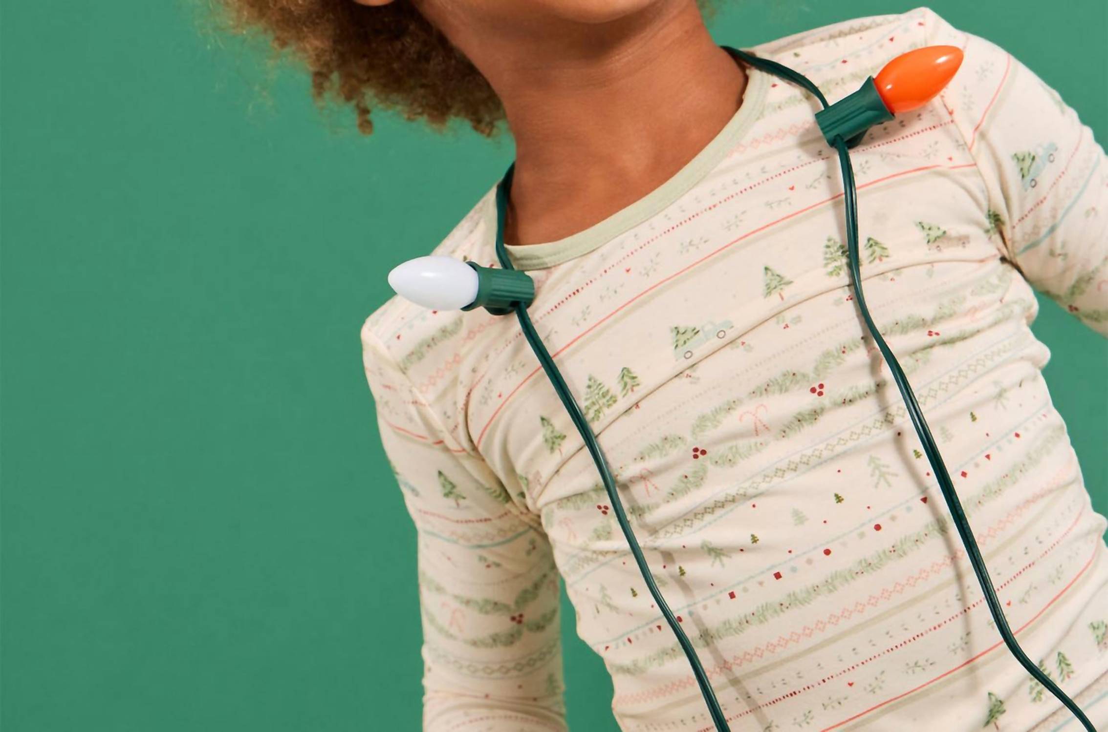 magnetic me Time Of Wonder Magnetic PJ Set in creamy white - kids' sleepwear - alternate view