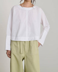 soeur Armand Top in white - women's long sleeve top - view 4