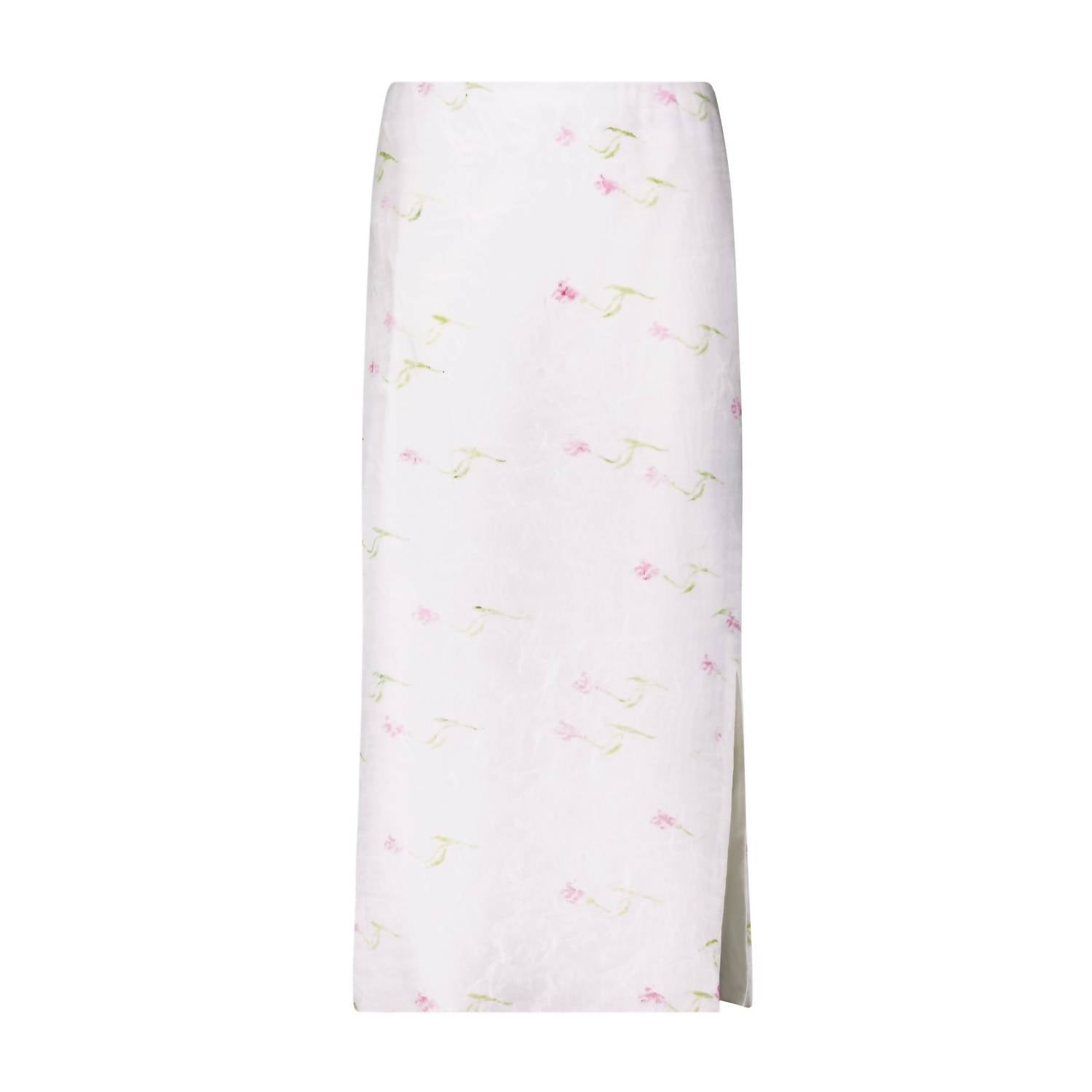 Marina Moscone - Floral Print Tubino Skirt