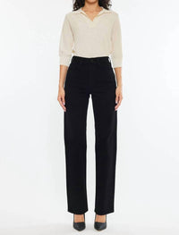 Kancan - High Rise True Straight Jeans