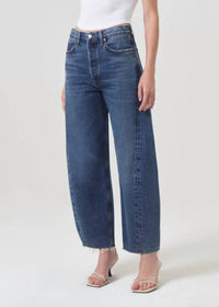 Agolde - Luna High Rise Pieced Taper Jeans