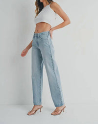 Just Black Denim - Relaxed Straight Jeans