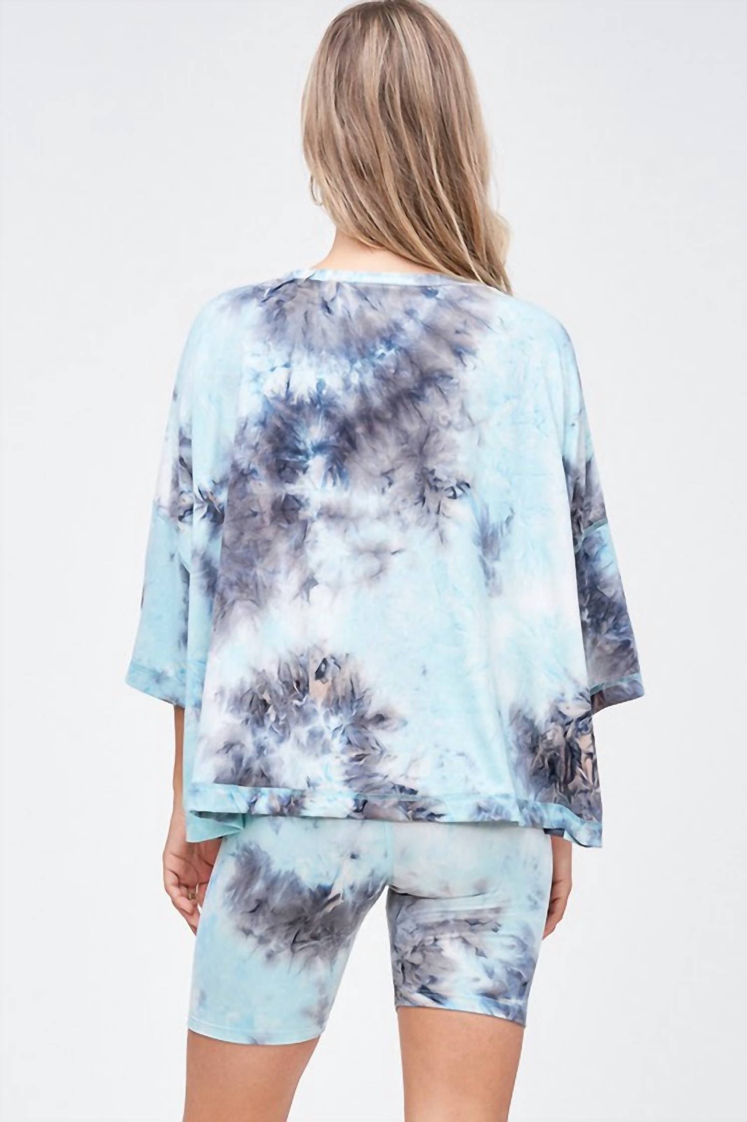 Phil Love - Starlet Tie Dye Shorts Set