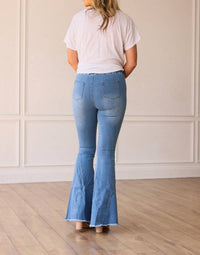 Southern Grace - The Jolene High Rise Flare Denim