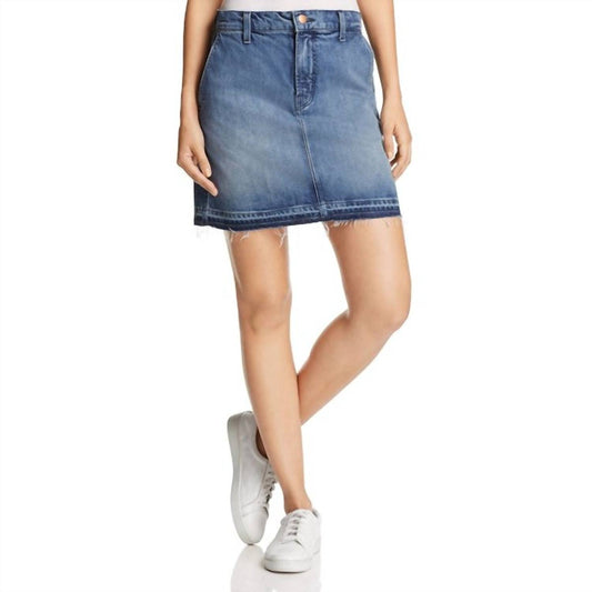 Ambition Denim Mini Skirt