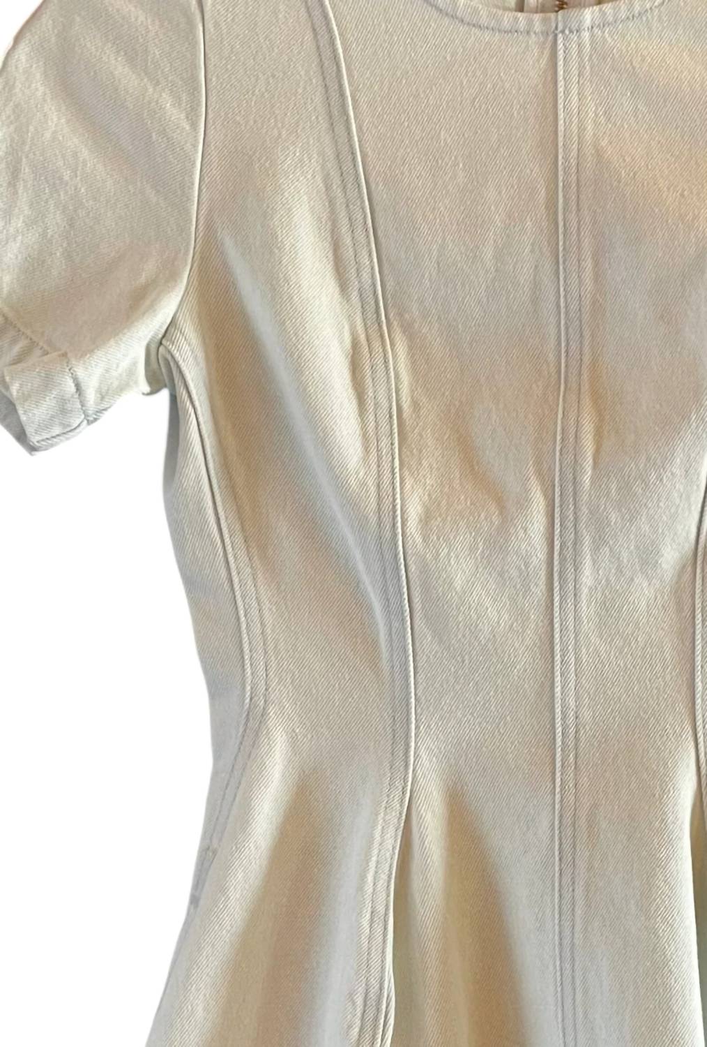 Maison Rabih Kayrouz - Women's Short Denim Dress