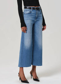 Citizens Of Humanity - Lyra Crop Wide Leg Jeans