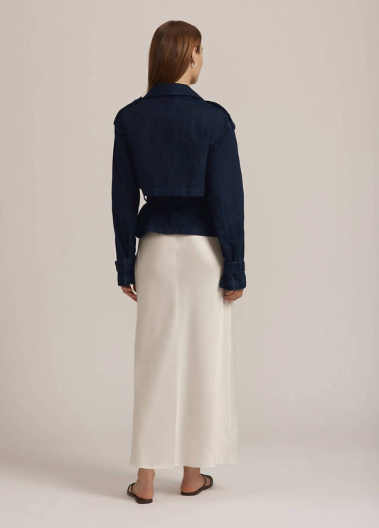 Favorite Daughter - Cropped Charles Trench Denim Jacket