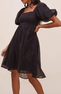 ASTR Bethel Dress in black - women's dress - view 4