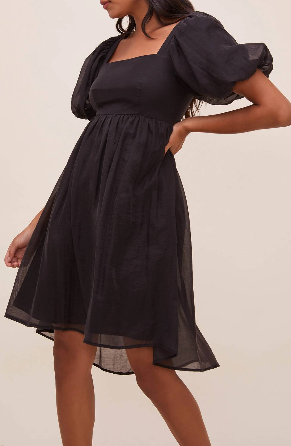 ASTR Bethel Dress in black - women's dress - view 4