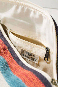 Urbanista - Women's Handmade Navajo Pattern Cotton Duffel Bag With Suede Straps