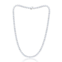 Diana M Jewels - Women's Round Lab-Grown Diamond Pendant Necklace (43.14 Ct) - Signature