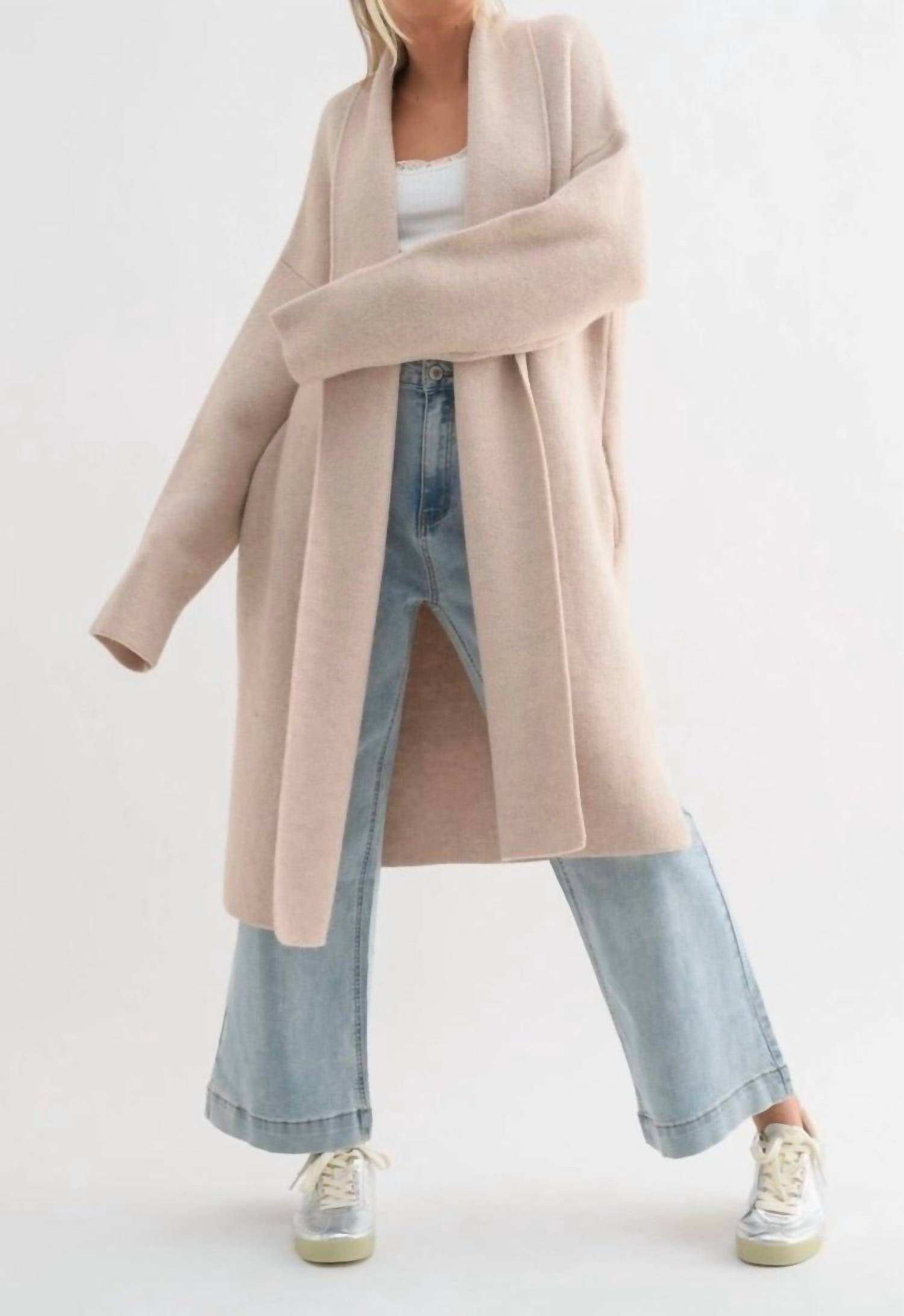 Wishlist - Claudette Melange Sweater Cardigan