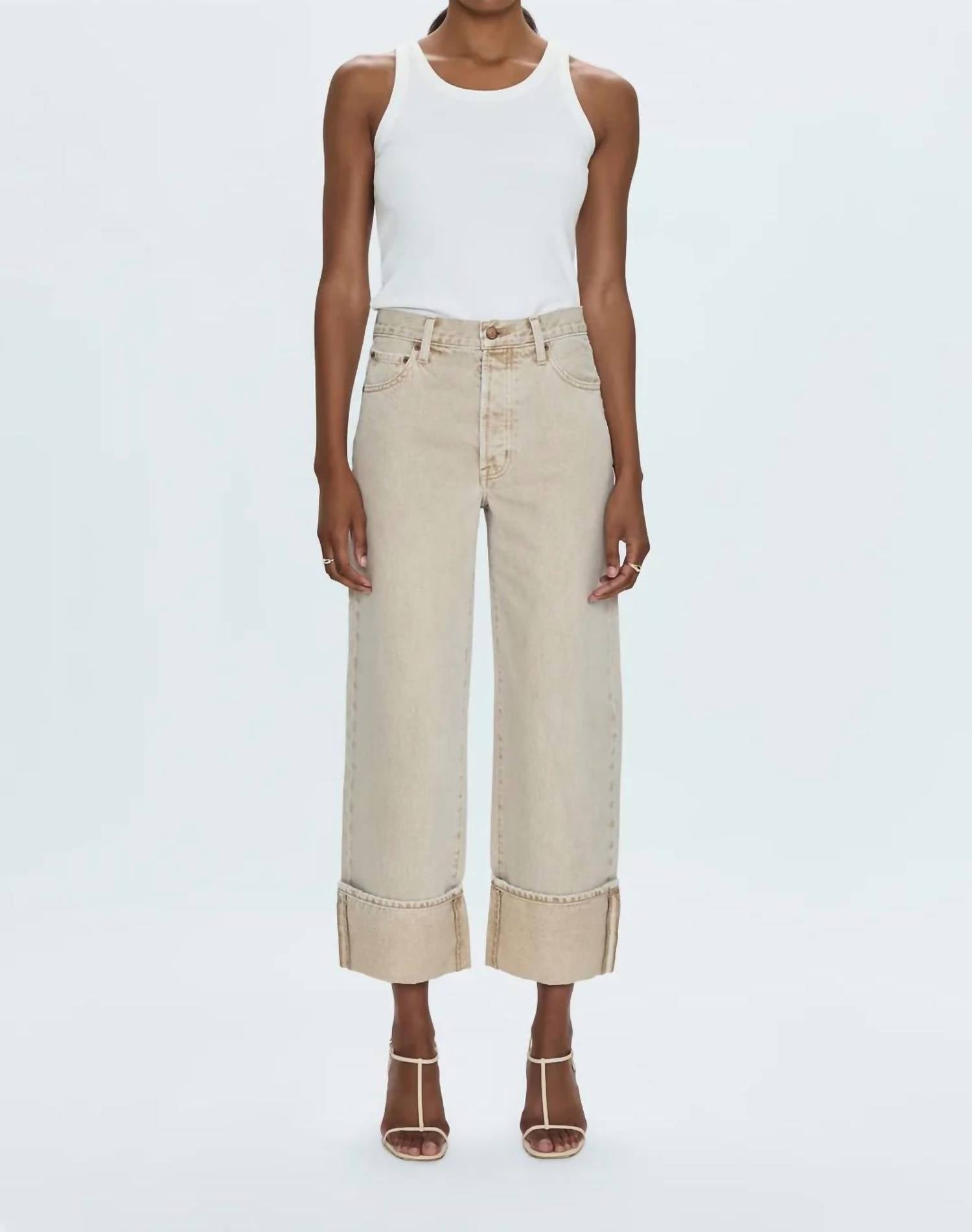 Pistola - Ryder High Rise Cuffed Jeans