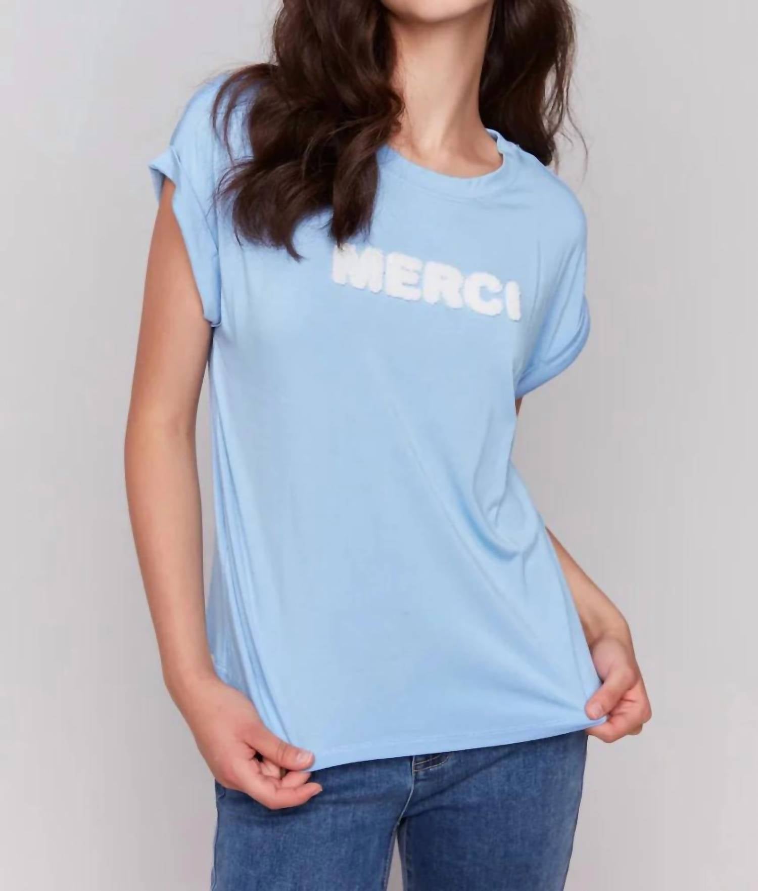 Charlie B - Merci Short Sleeve Tee