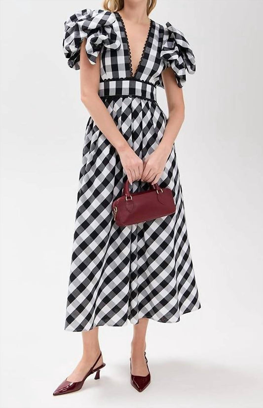 Celia B - Curazao Vichy Dress