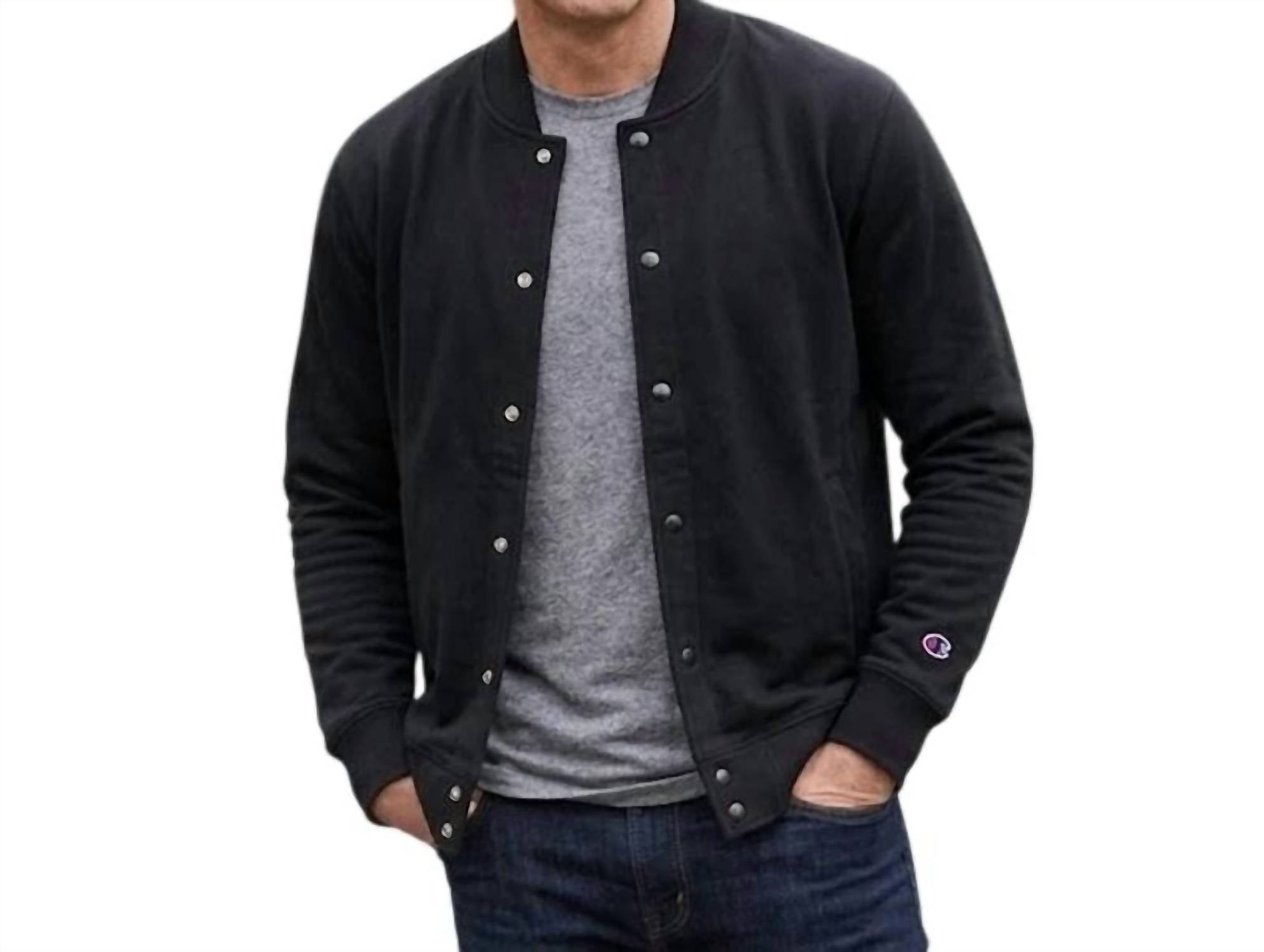 Champion - Snap Up Athletic Wear Varsity Bomber Jacket