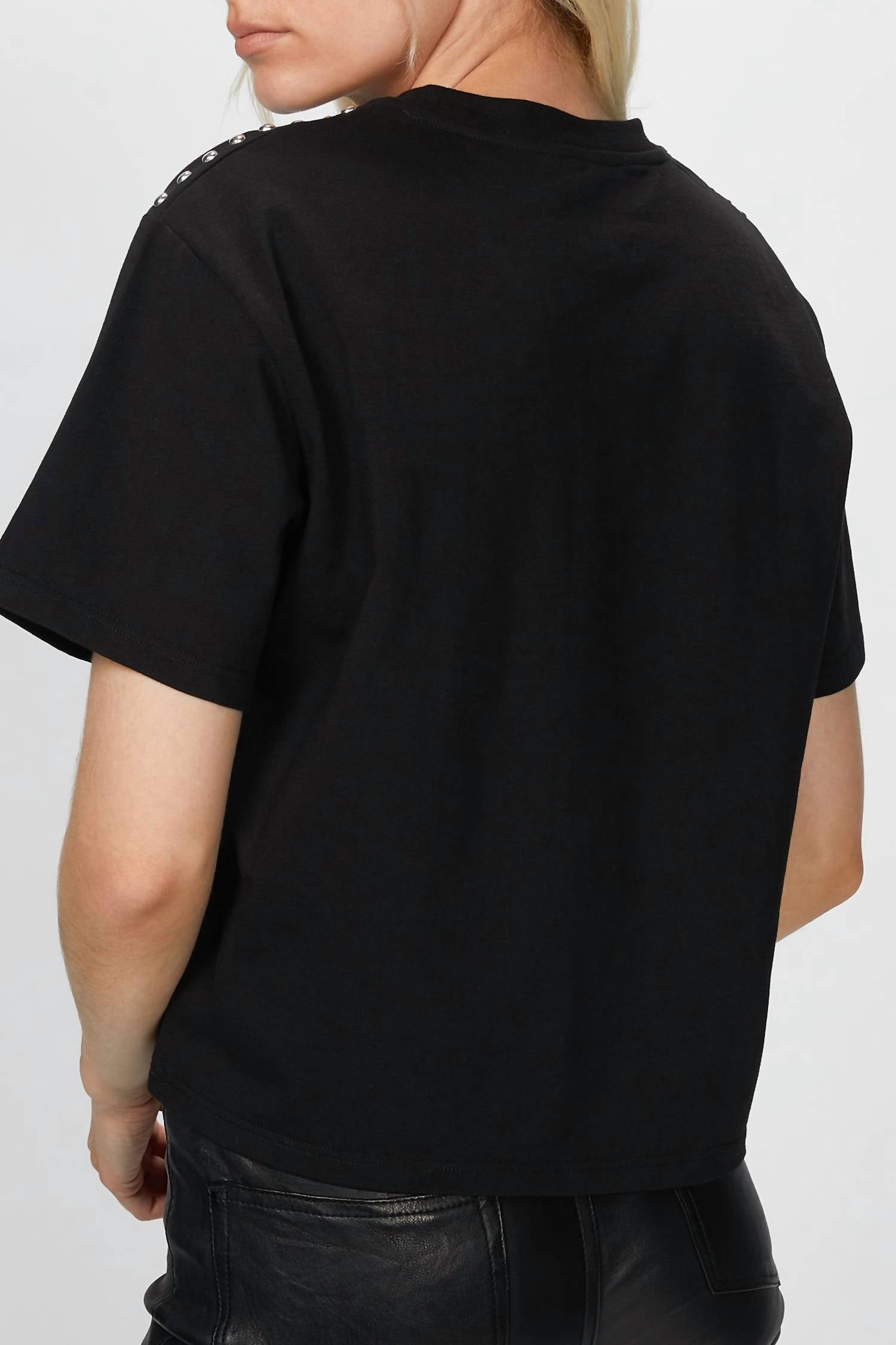 T-SHIRT WITH STUDS