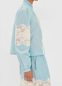 Alix Of Bohemia - Annabel Sky Prima Lace Shirt