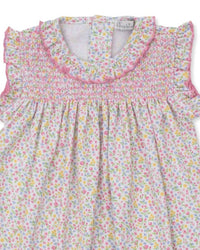 Kissy Kissy - Girls' Garden Trellis Short Playsuit