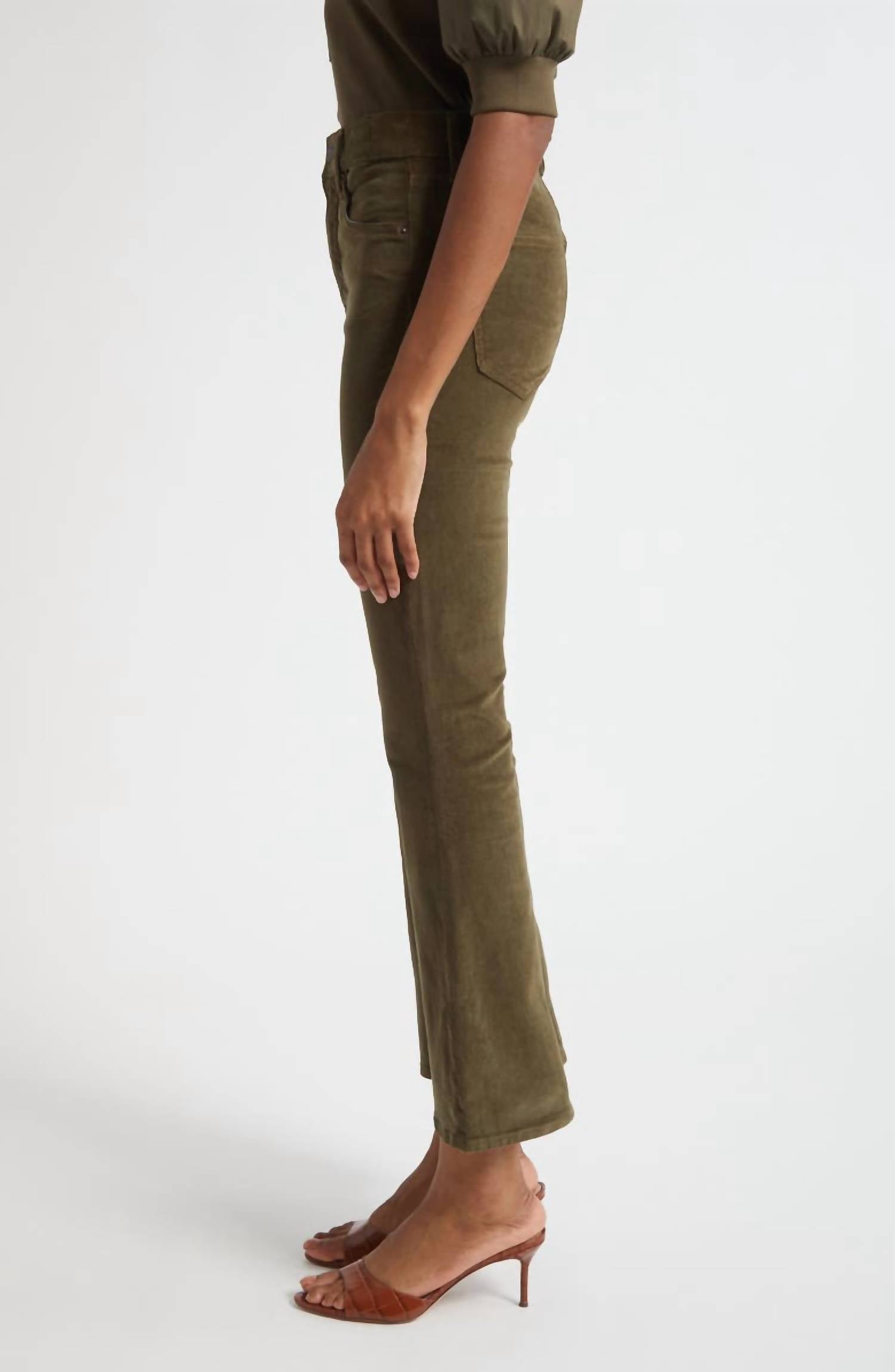 Veronica Beard - Carson High Waist Ankle Flare Leg Pants