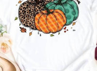 The Shirt Company - Women's Fall Pumpkin With Leaves Shirt