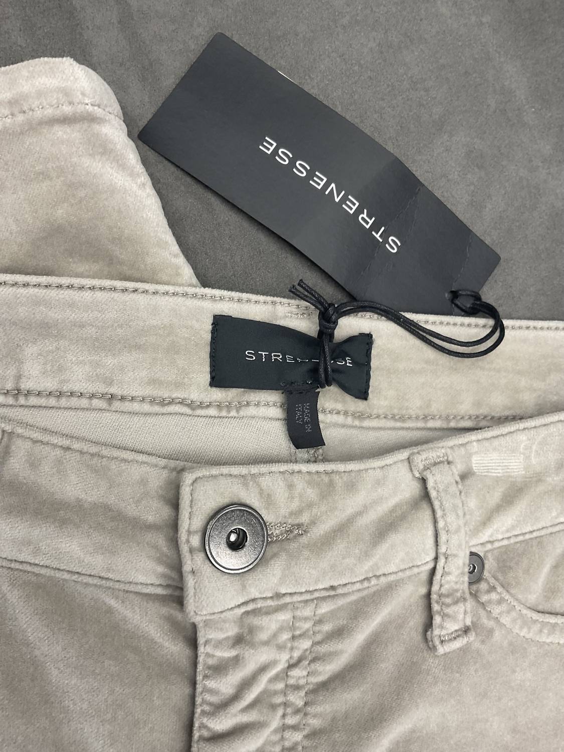 Strenesse - 5 pockets velvet pants