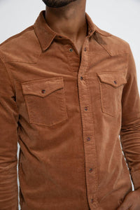Monfrere - Eastwood Needle Cord Long Sleeve Shirt