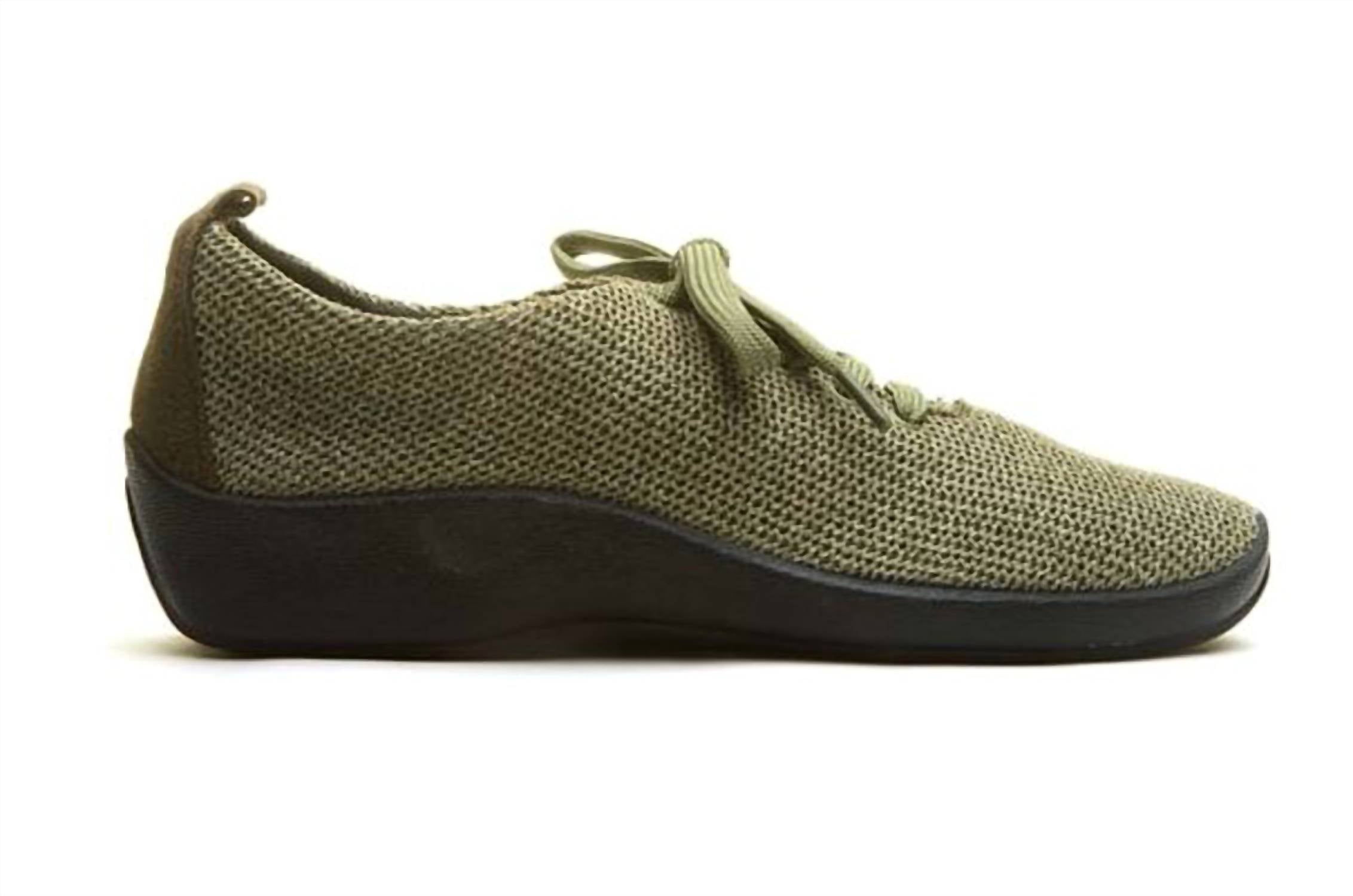 ARCOPEDICO Women's Net 3 Shoe in khaki - women's shoe - detail view
