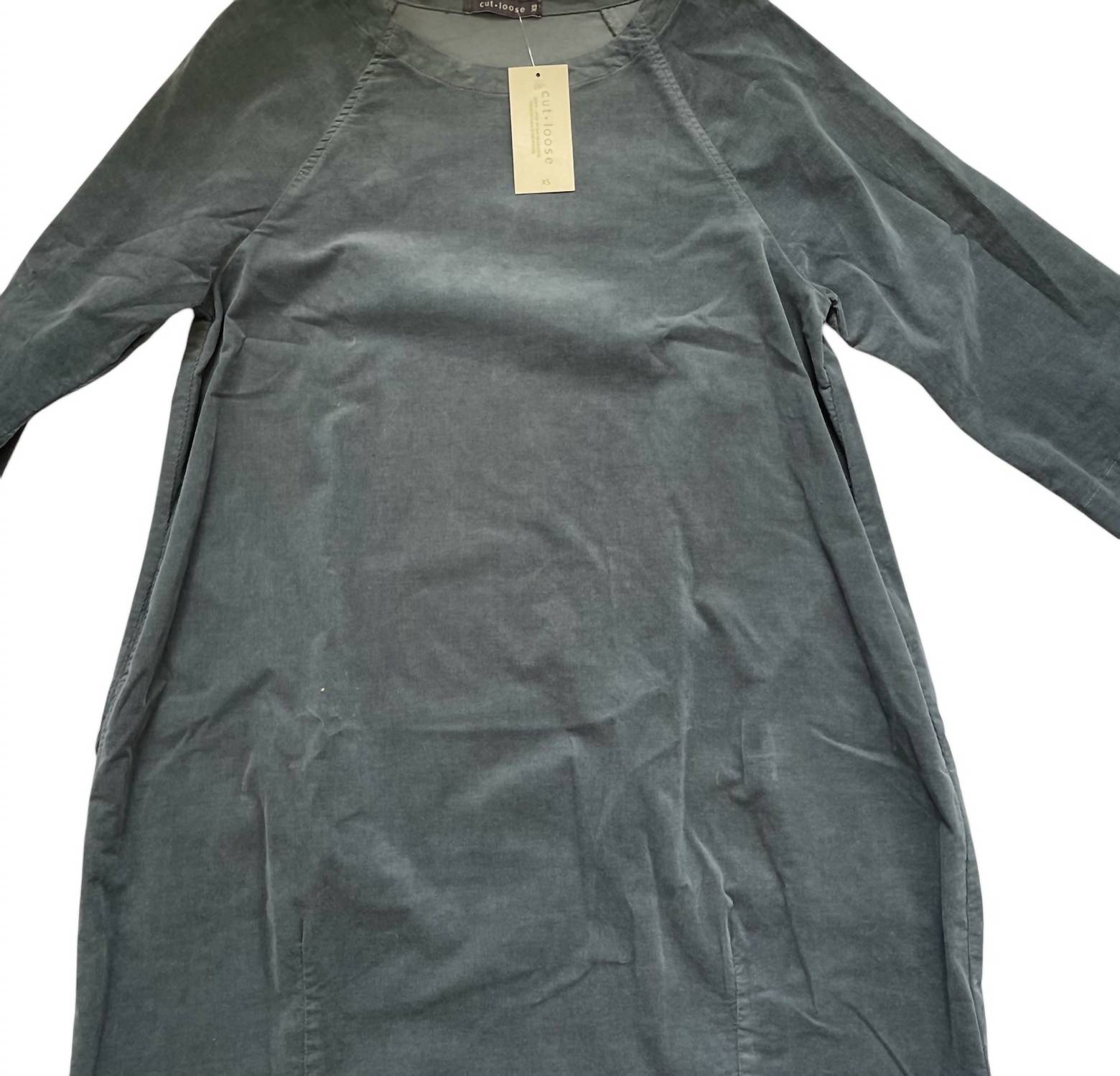 Cut Loose - Women's Raglan Cord Mini Dress