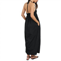 Rails Women's Palazzo Dress in black - women's dress - detail view