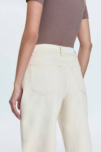 PISTOLA Eli High Rise Arched Leg Pants in ecru - women's pants - view 6